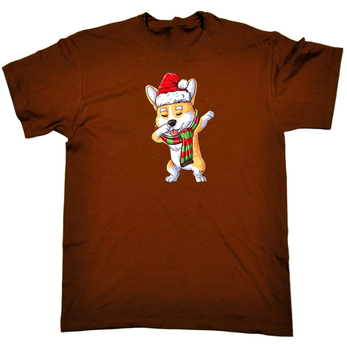 Corgi Dance Christmas Xmas - Mens Funny T-Shirt Tshirts Tee Shirt - 123t Australia | Funny T-Shirts Mugs Novelty Gifts