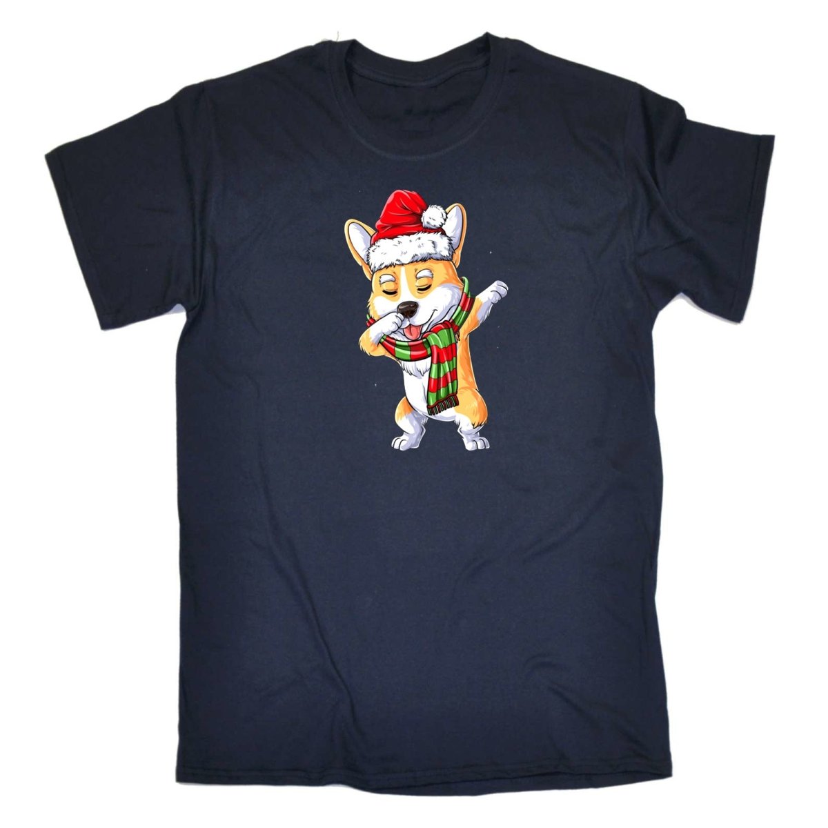 Corgi Dance Christmas Xmas - Mens Funny T-Shirt Tshirts Tee Shirt - 123t Australia | Funny T-Shirts Mugs Novelty Gifts