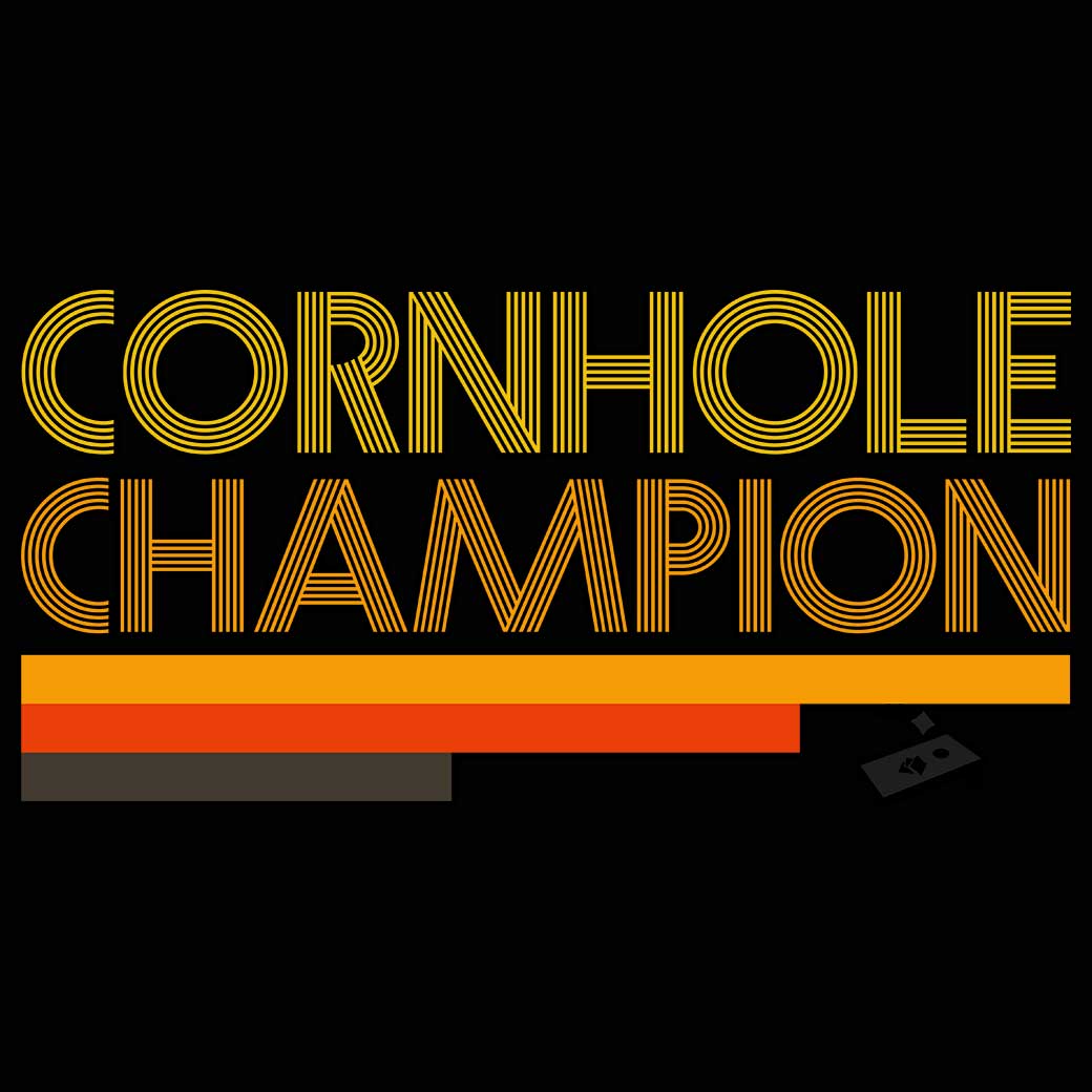 Cornhole Champion - Mens Funny T-Shirt Tshirts - 123t Australia | Funny T-Shirts Mugs Novelty Gifts