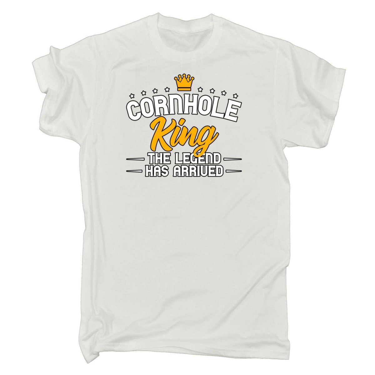 Cornhole King The Legend Has Arrived - Mens Funny T-Shirt Tshirts - 123t Australia | Funny T-Shirts Mugs Novelty Gifts