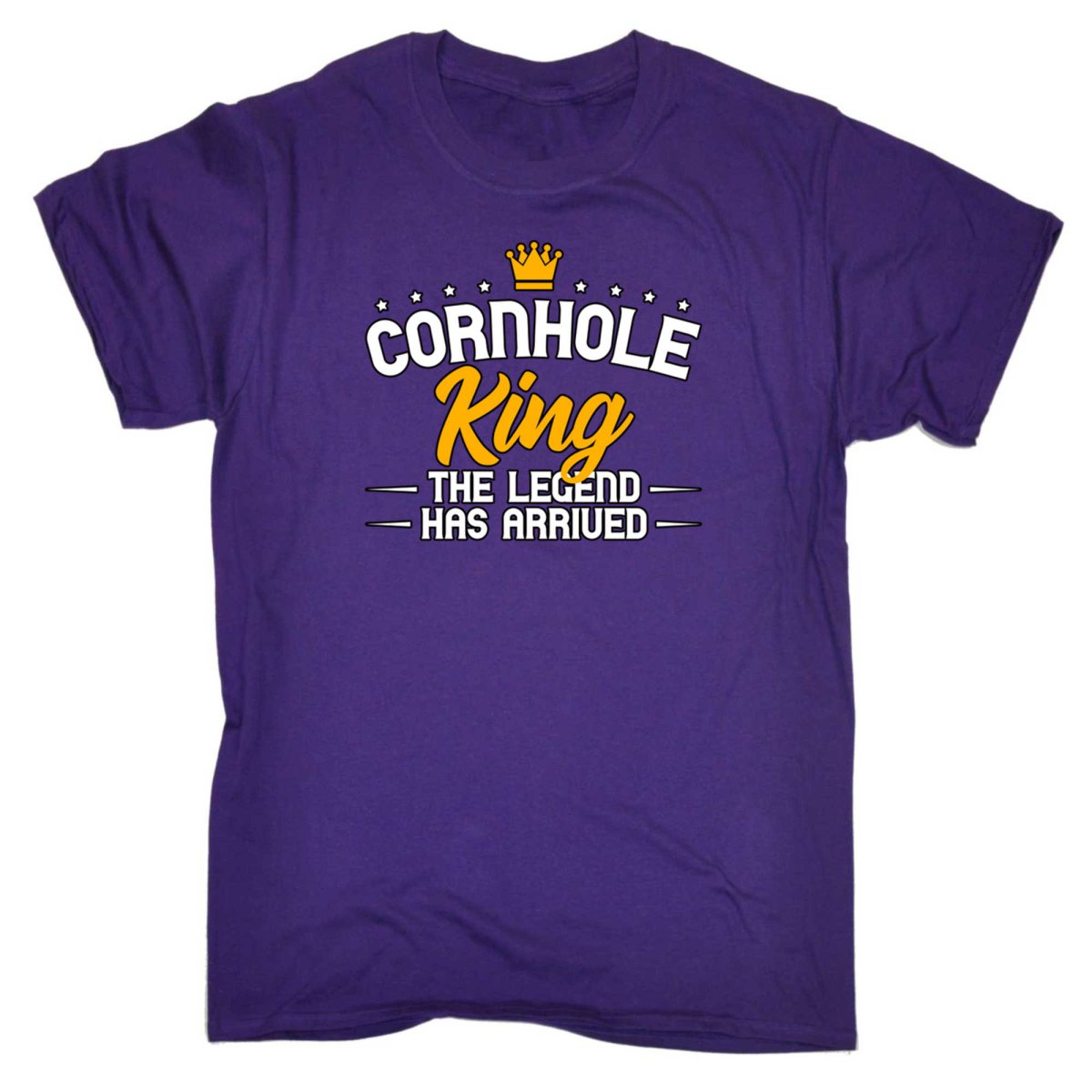 Cornhole King The Legend Has Arrived - Mens Funny T-Shirt Tshirts - 123t Australia | Funny T-Shirts Mugs Novelty Gifts