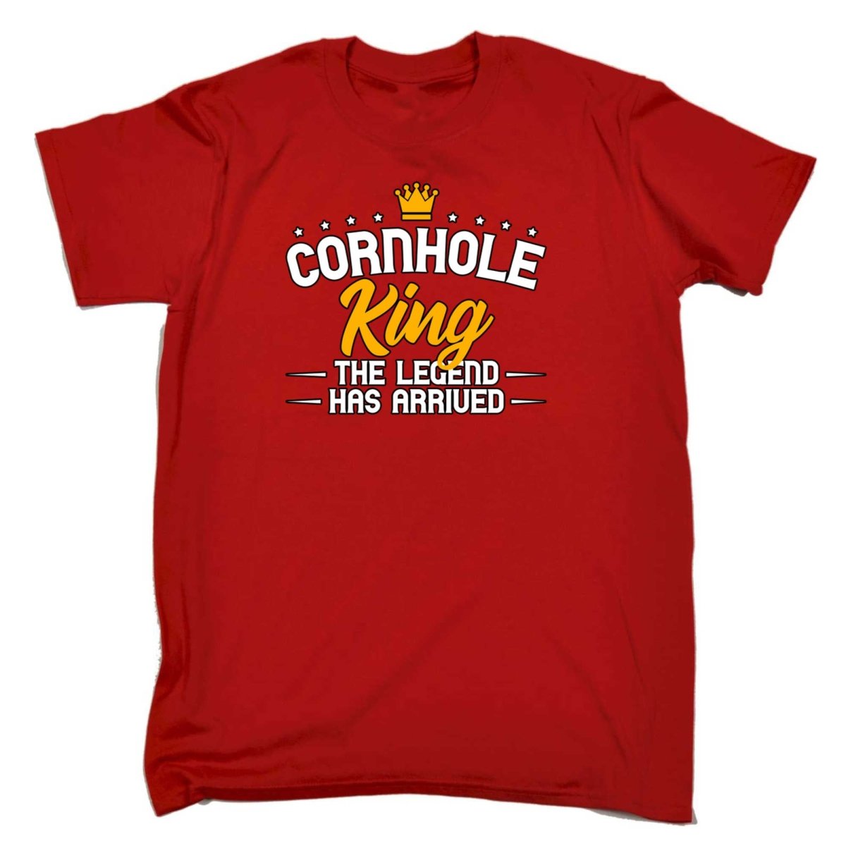 Cornhole King The Legend Has Arrived - Mens Funny T-Shirt Tshirts - 123t Australia | Funny T-Shirts Mugs Novelty Gifts