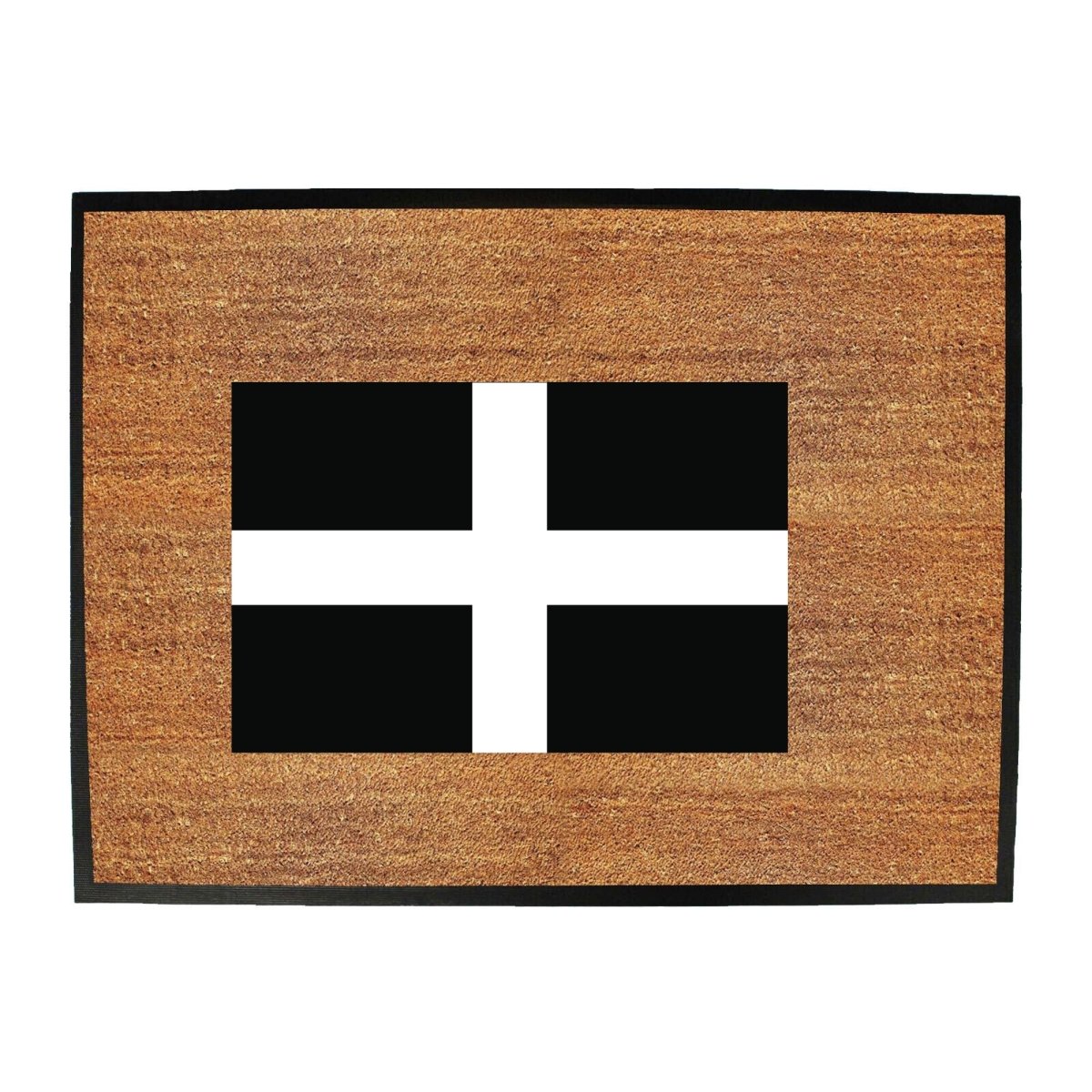 Cornwall Flag - Funny Novelty Doormat Man Cave Floor mat - 123t Australia | Funny T-Shirts Mugs Novelty Gifts