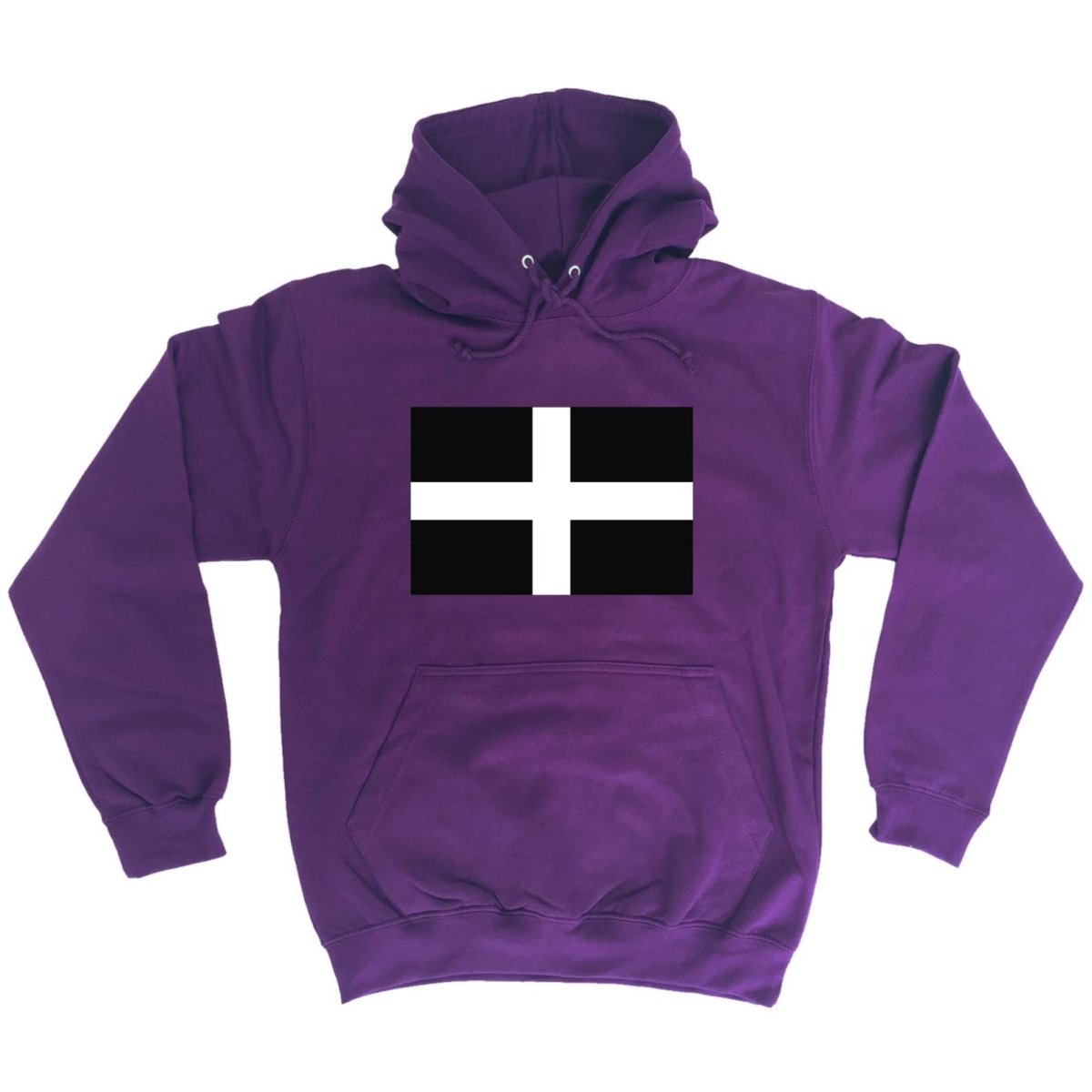 Cornwall Flag - Funny Novelty Hoodies Hoodie - 123t Australia | Funny T-Shirts Mugs Novelty Gifts