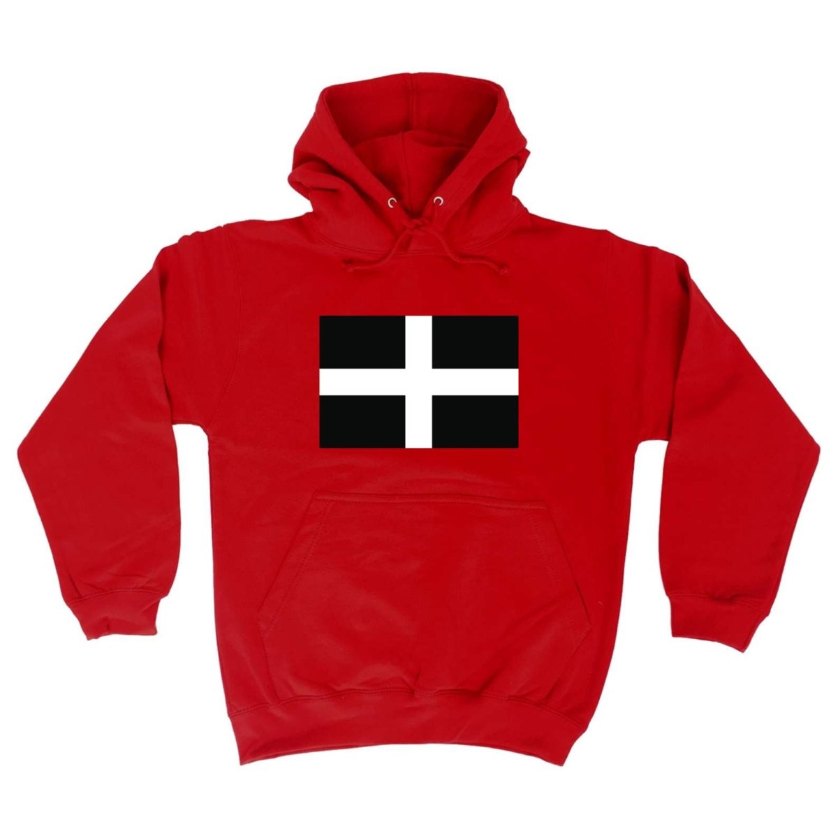 Cornwall Flag - Funny Novelty Hoodies Hoodie - 123t Australia | Funny T-Shirts Mugs Novelty Gifts