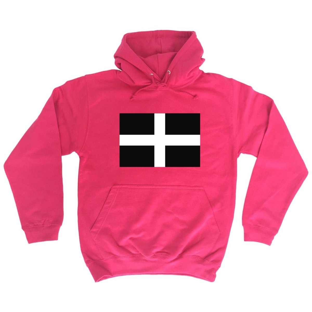 Cornwall Flag - Funny Novelty Hoodies Hoodie - 123t Australia | Funny T-Shirts Mugs Novelty Gifts
