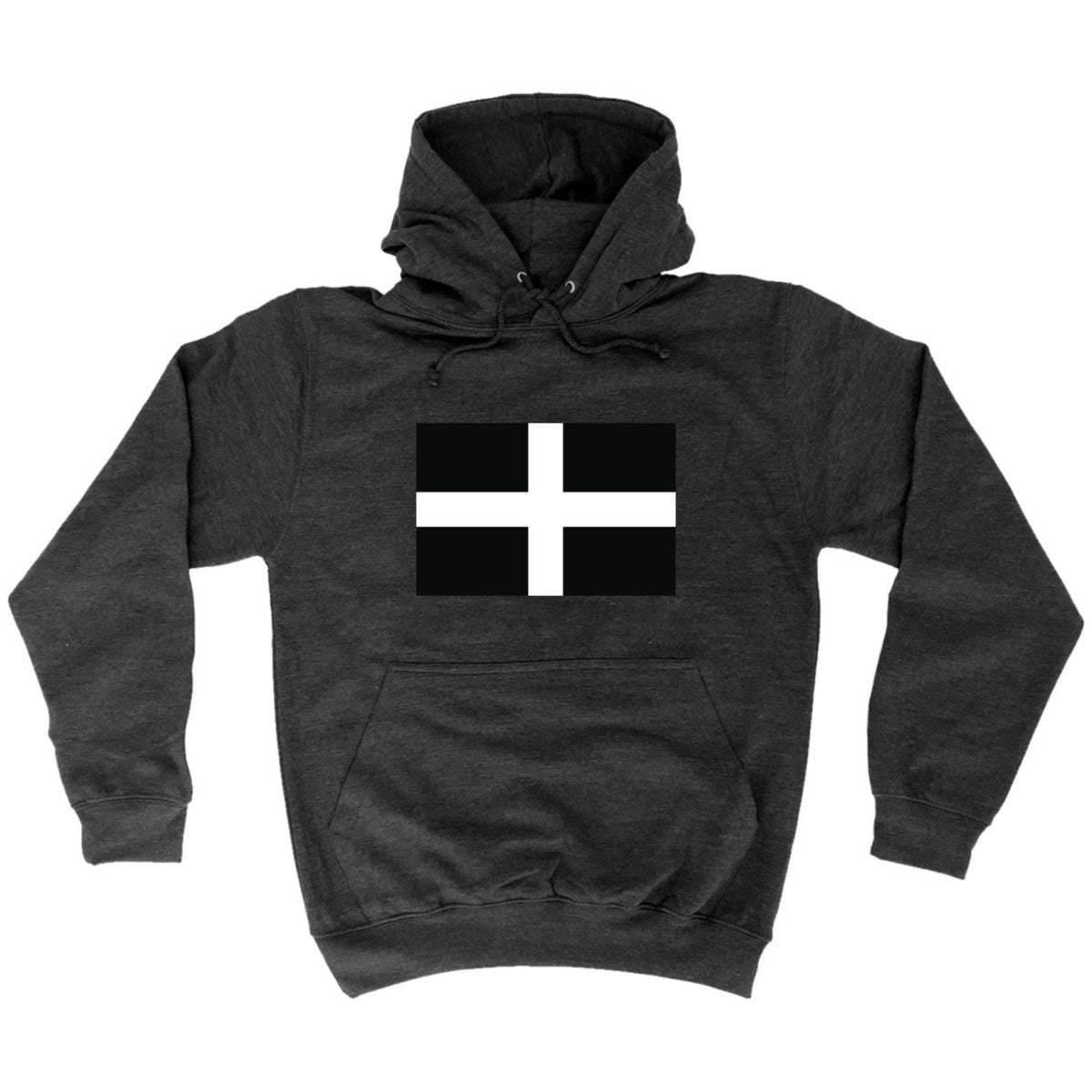 Cornwall Flag - Funny Novelty Hoodies Hoodie - 123t Australia | Funny T-Shirts Mugs Novelty Gifts