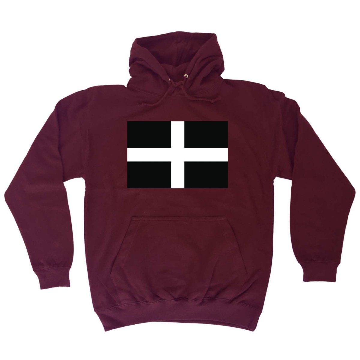 Cornwall Flag - Funny Novelty Hoodies Hoodie - 123t Australia | Funny T-Shirts Mugs Novelty Gifts