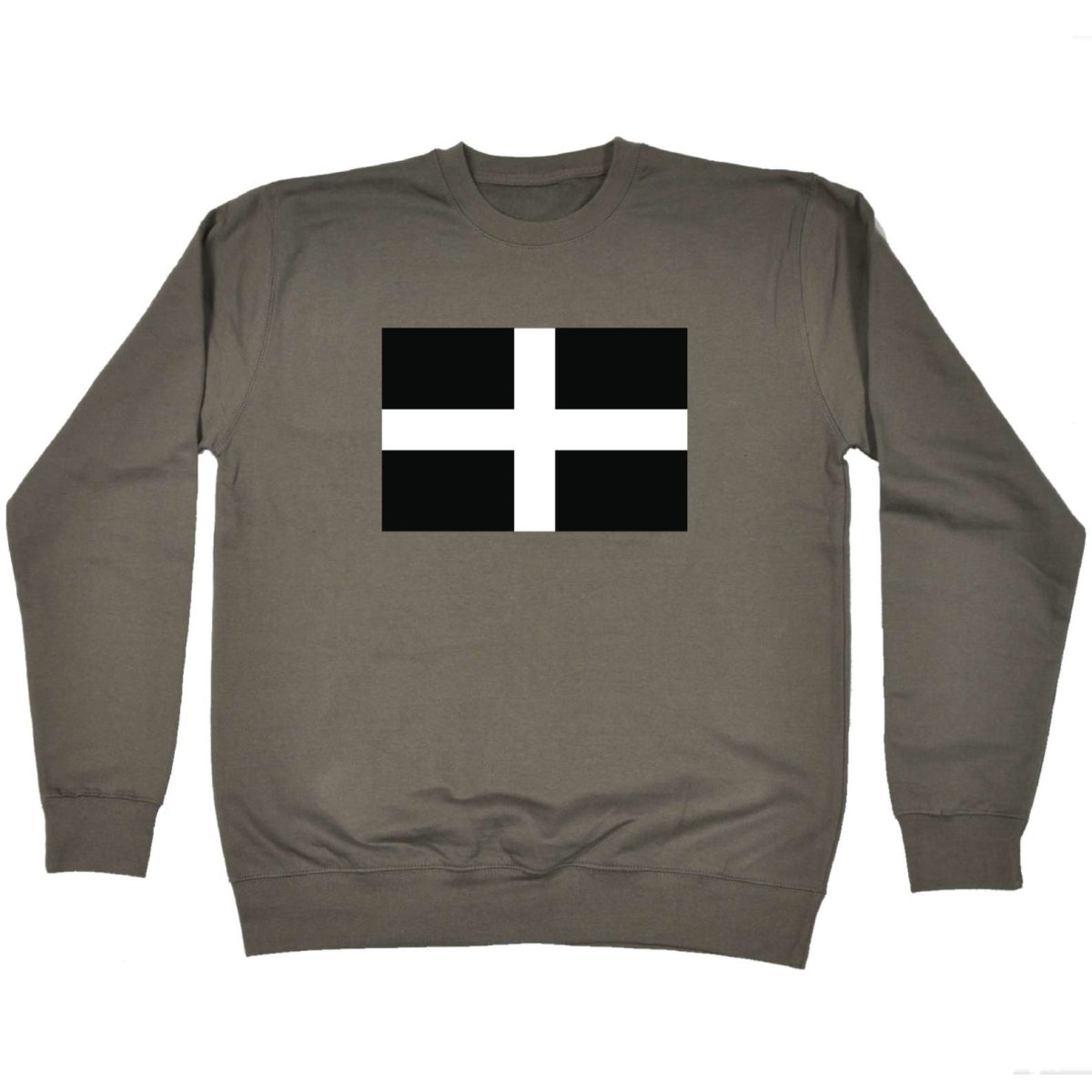 Cornwall Flag - Funny Novelty Sweatshirt - 123t Australia | Funny T-Shirts Mugs Novelty Gifts