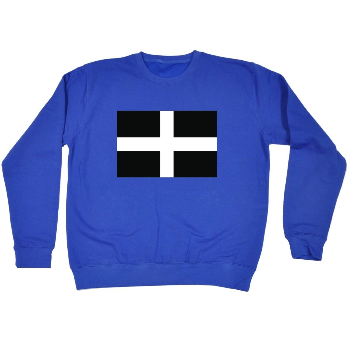 Cornwall Flag - Funny Novelty Sweatshirt - 123t Australia | Funny T-Shirts Mugs Novelty Gifts