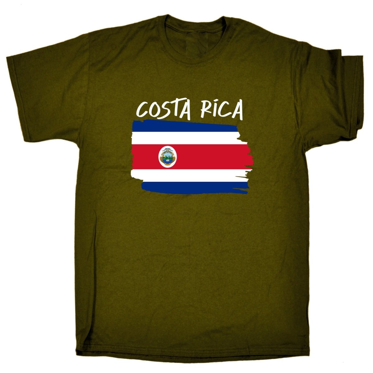 Costa Rica (State) - Country Flag Nationality Mens T-Shirt T Shirt Tshirts - 123t Australia | Funny T-Shirts Mugs Novelty Gifts