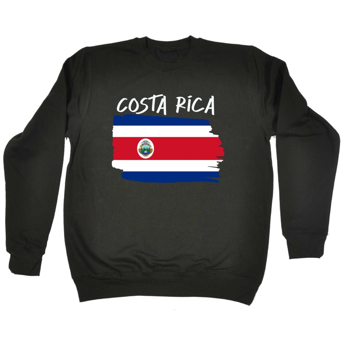 Costa Rica (State) Country Flag Nationality - Sweatshirt - 123t Australia | Funny T-Shirts Mugs Novelty Gifts