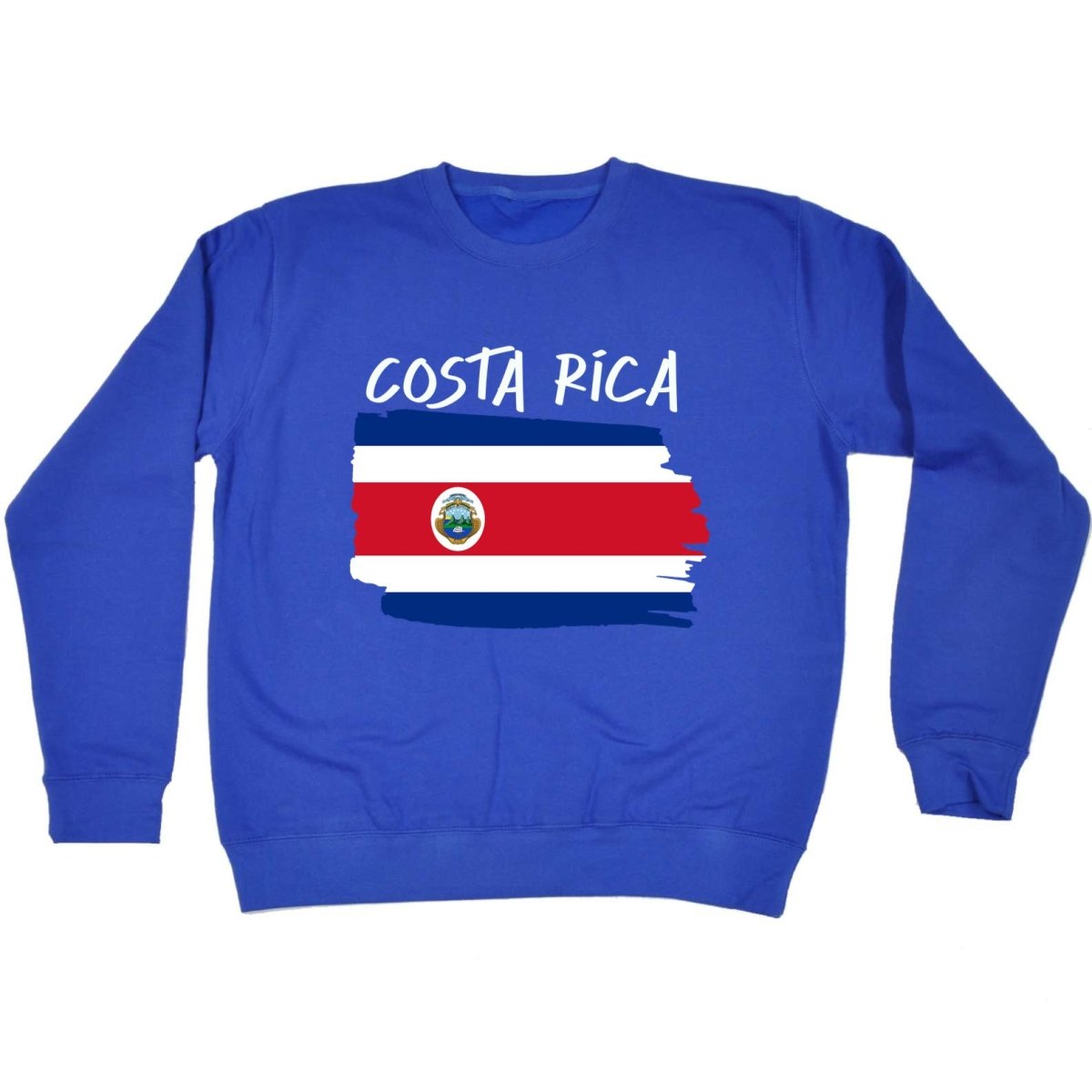 Costa Rica (State) Country Flag Nationality - Sweatshirt - 123t Australia | Funny T-Shirts Mugs Novelty Gifts