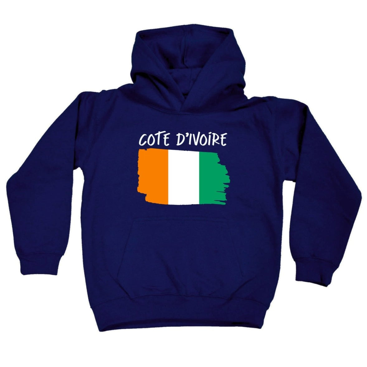 Cote Divoire Country Flag Nationality - Kids Children Hoodie - 123t Australia | Funny T-Shirts Mugs Novelty Gifts