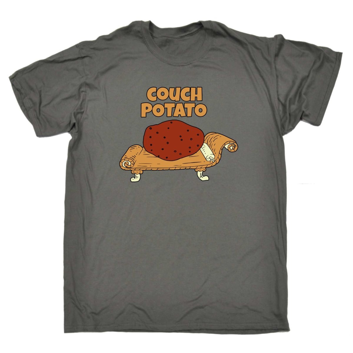 Couch Potato - Mens Funny T-Shirt Tshirts Tee Shirt - 123t Australia | Funny T-Shirts Mugs Novelty Gifts