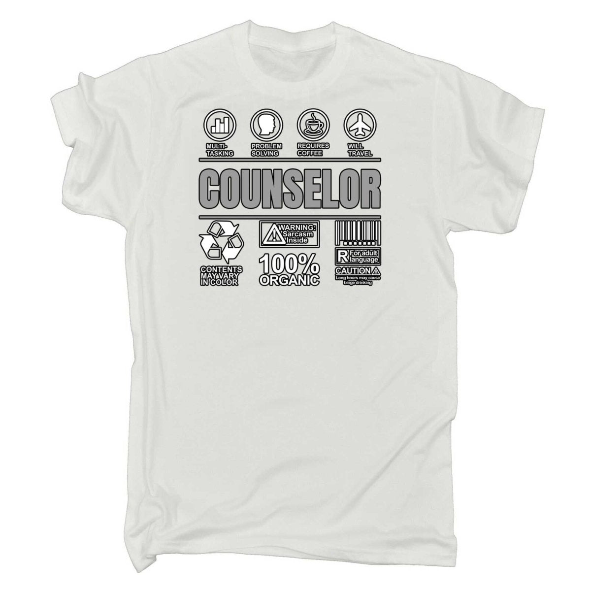 Counselor Sarcastic Humour - Mens Funny T-Shirt Tshirts - 123t Australia | Funny T-Shirts Mugs Novelty Gifts