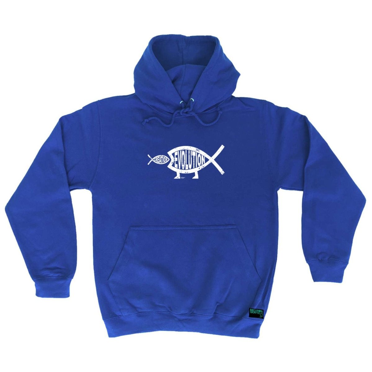 Creation Evolution Fish - Funny Novelty Hoodies Hoodie - 123t Australia | Funny T-Shirts Mugs Novelty Gifts