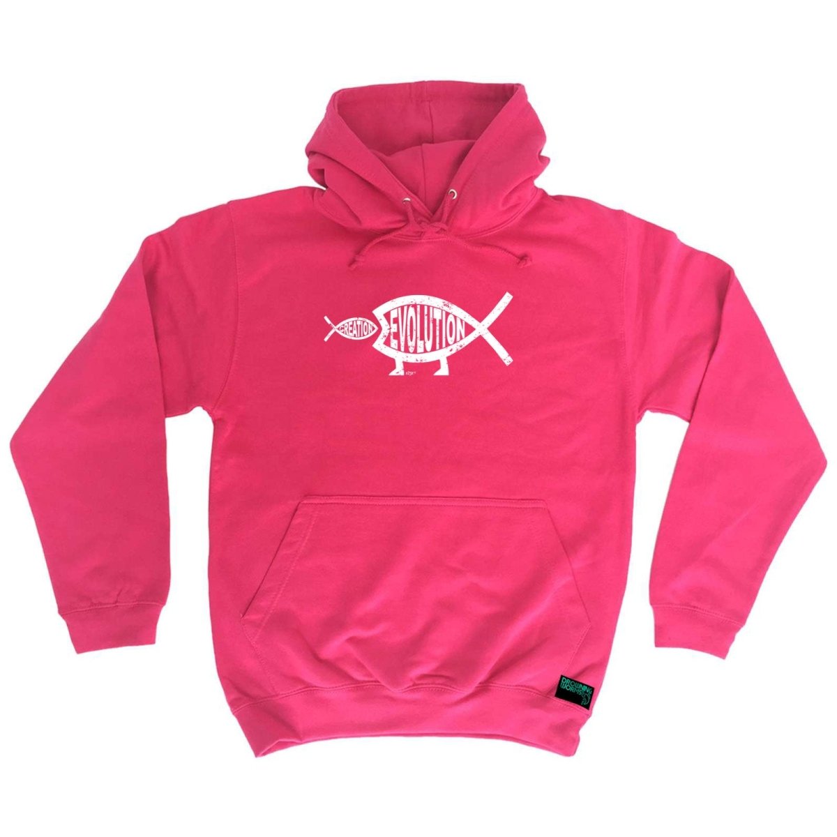 Creation Evolution Fish - Funny Novelty Hoodies Hoodie - 123t Australia | Funny T-Shirts Mugs Novelty Gifts