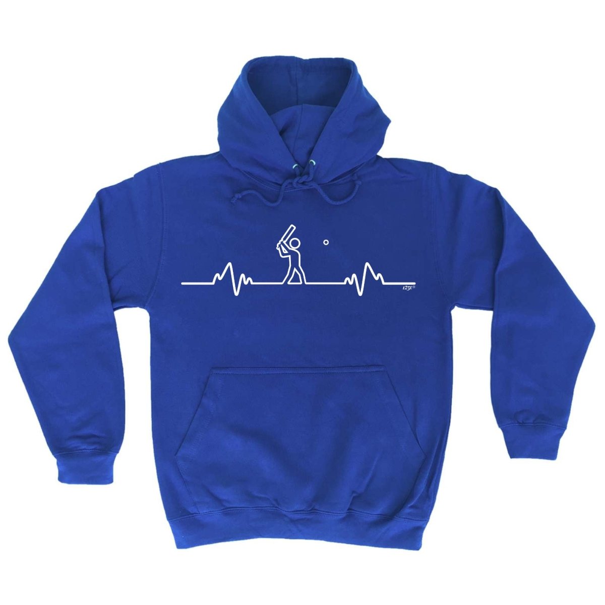 Cricket Pulse - Funny Novelty Hoodies Hoodie - 123t Australia | Funny T-Shirts Mugs Novelty Gifts