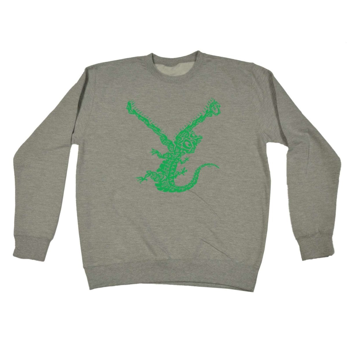 Crocodile Bite - Funny Novelty Sweatshirt - 123t Australia | Funny T-Shirts Mugs Novelty Gifts