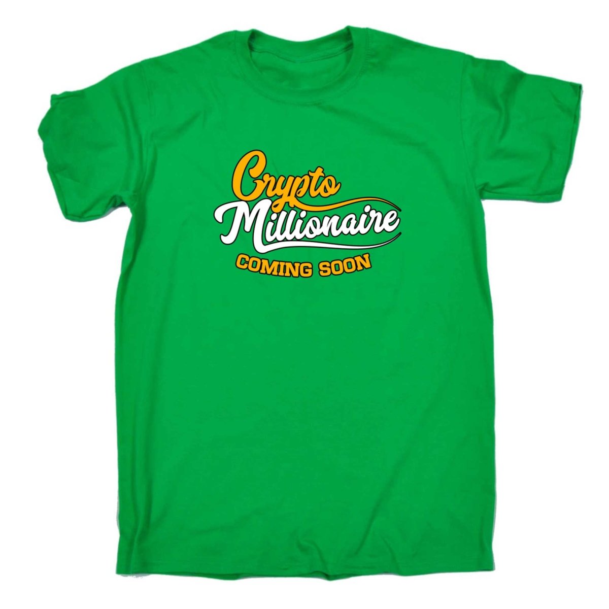 Crypto Millionaire Comming Soon Bitcoin - Mens Funny T-Shirt Tshirts - 123t Australia | Funny T-Shirts Mugs Novelty Gifts