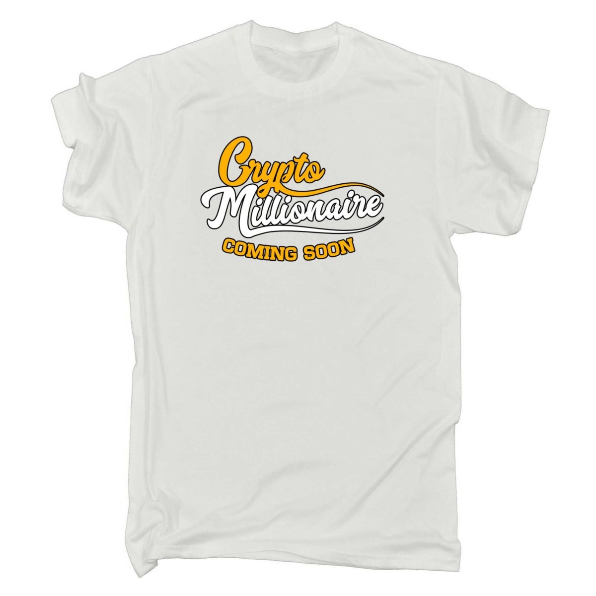 Crypto Millionaire Comming Soon Bitcoin - Mens Funny T-Shirt Tshirts - 123t Australia | Funny T-Shirts Mugs Novelty Gifts