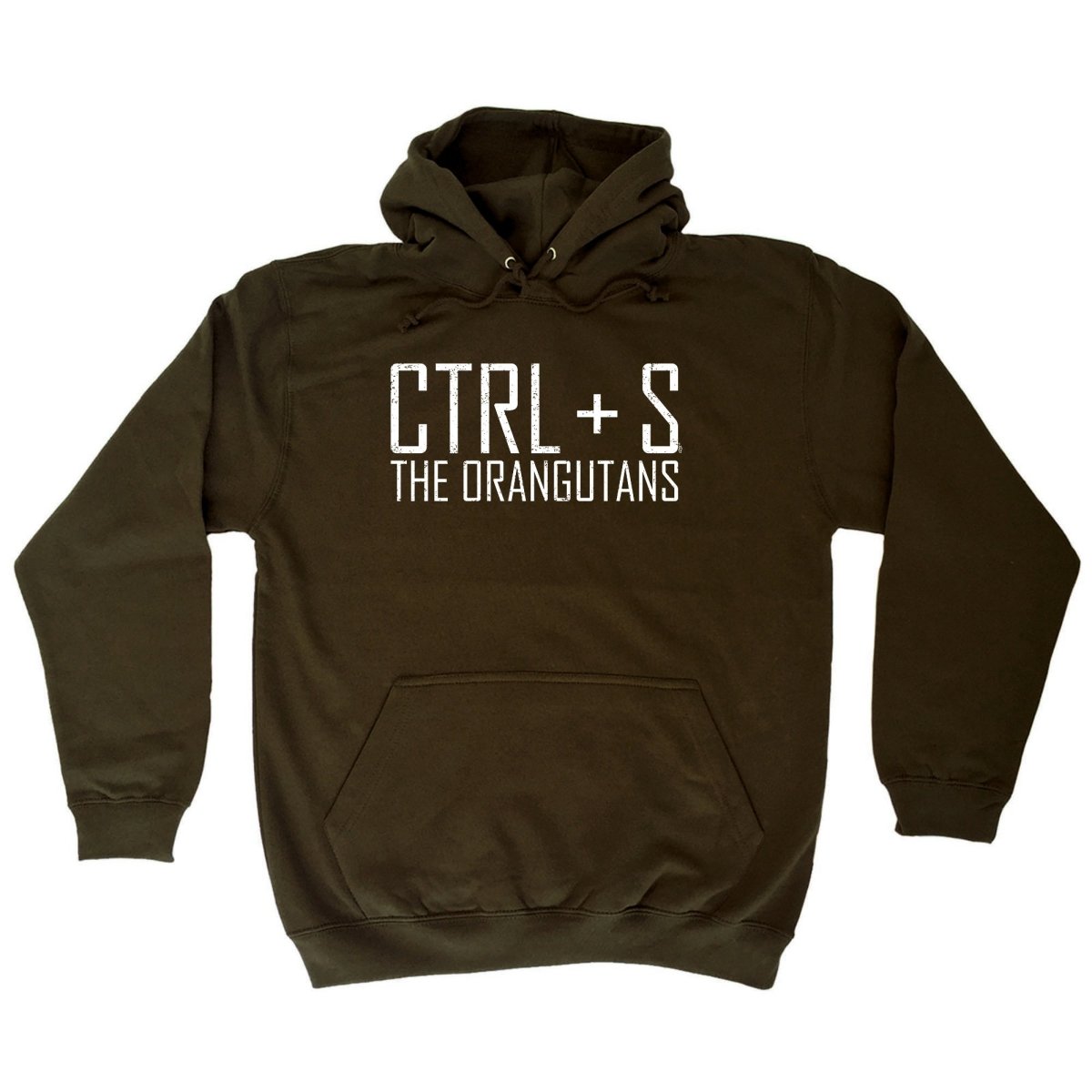 Ctrl S Save The Orangutans - Funny Novelty Hoodies Hoodie - 123t Australia | Funny T-Shirts Mugs Novelty Gifts