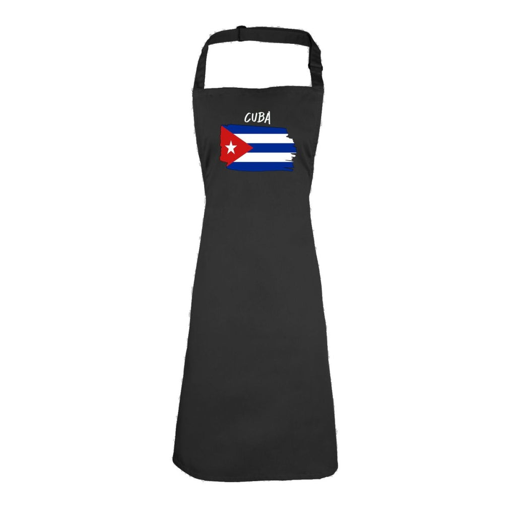 Cuba Country Flag Nationality - Kitchen Apron - 123t Australia | Funny T-Shirts Mugs Novelty Gifts