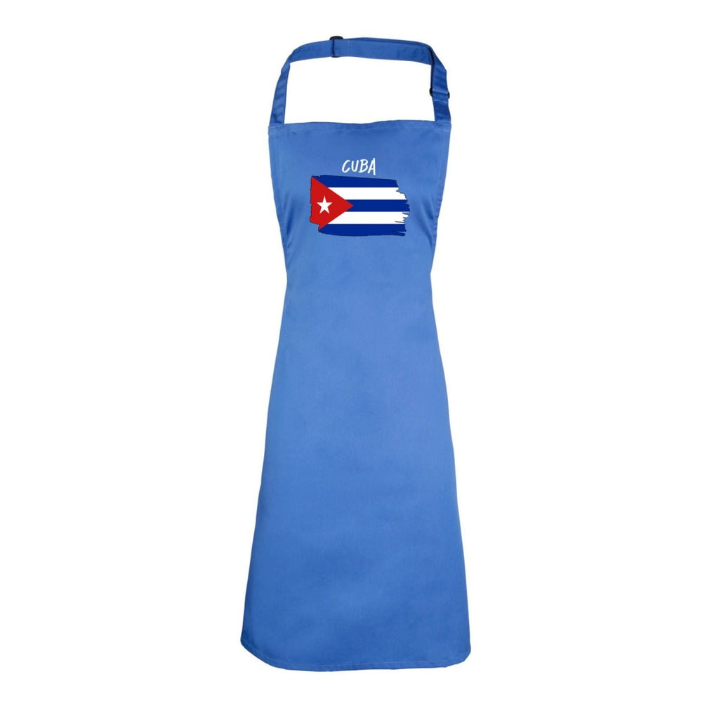 Cuba Country Flag Nationality - Kitchen Apron - 123t Australia | Funny T-Shirts Mugs Novelty Gifts