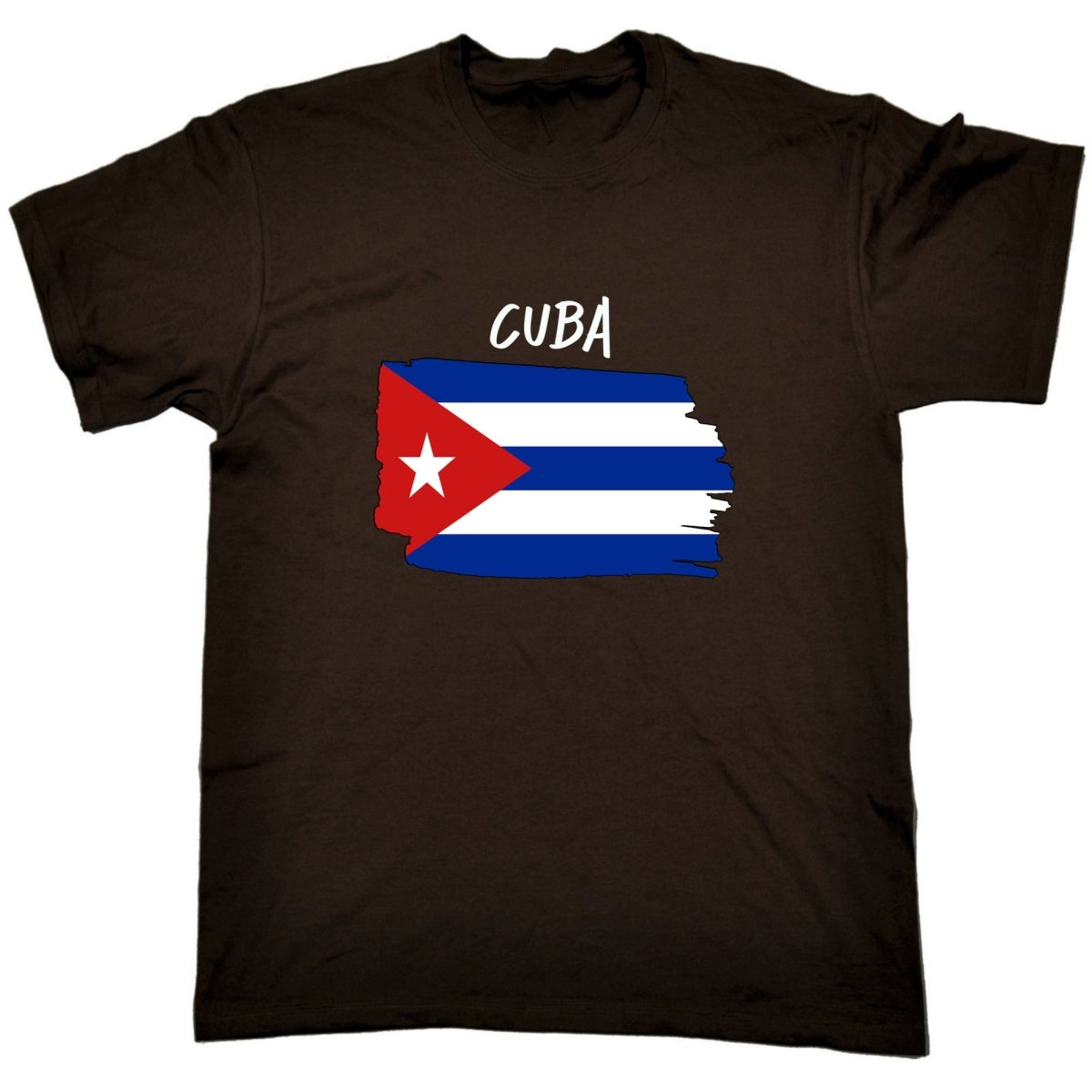 Cuba - Country Flag Nationality Mens T-Shirt T Shirt Tshirts - 123t Australia | Funny T-Shirts Mugs Novelty Gifts