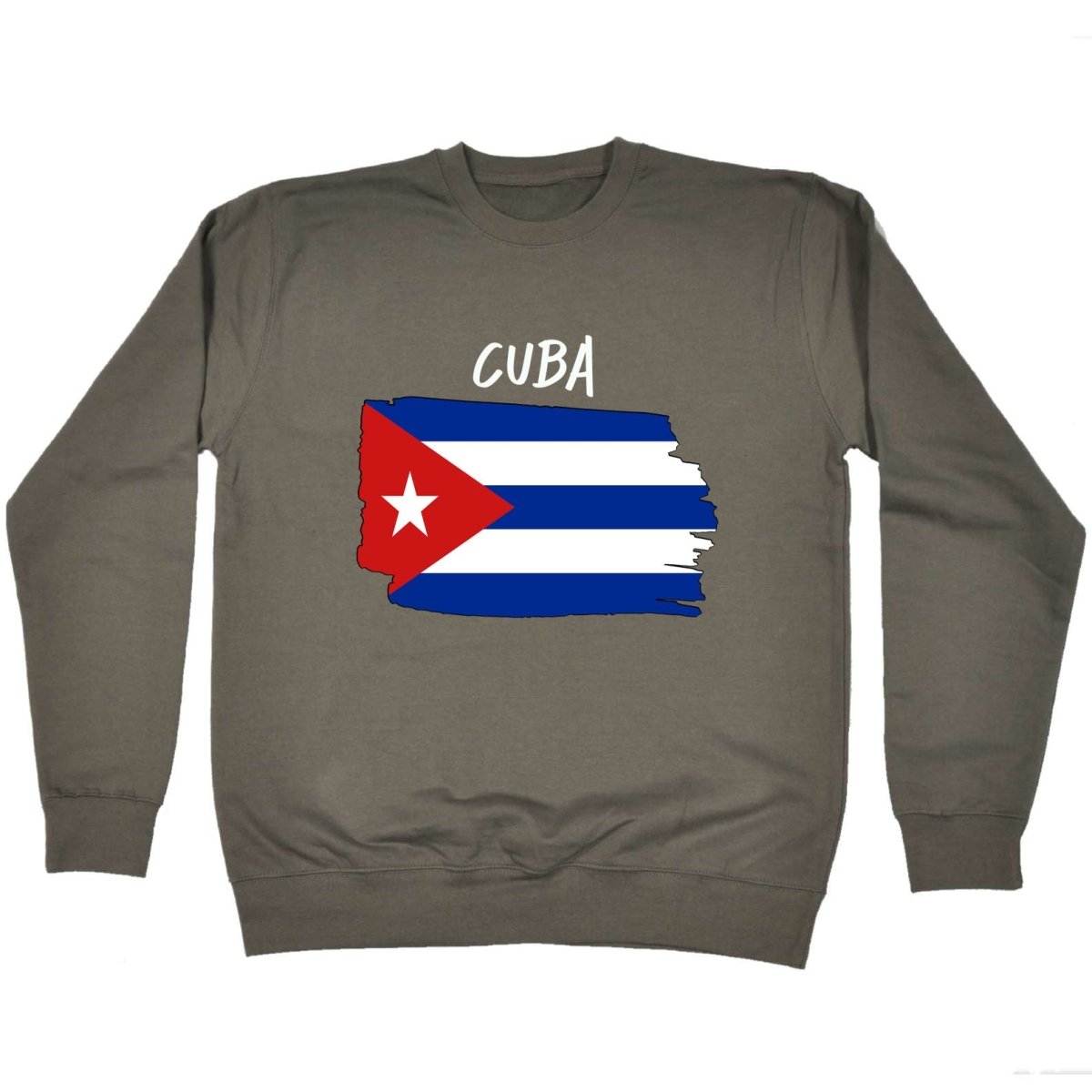 Cuba Country Flag Nationality - Sweatshirt - 123t Australia | Funny T-Shirts Mugs Novelty Gifts