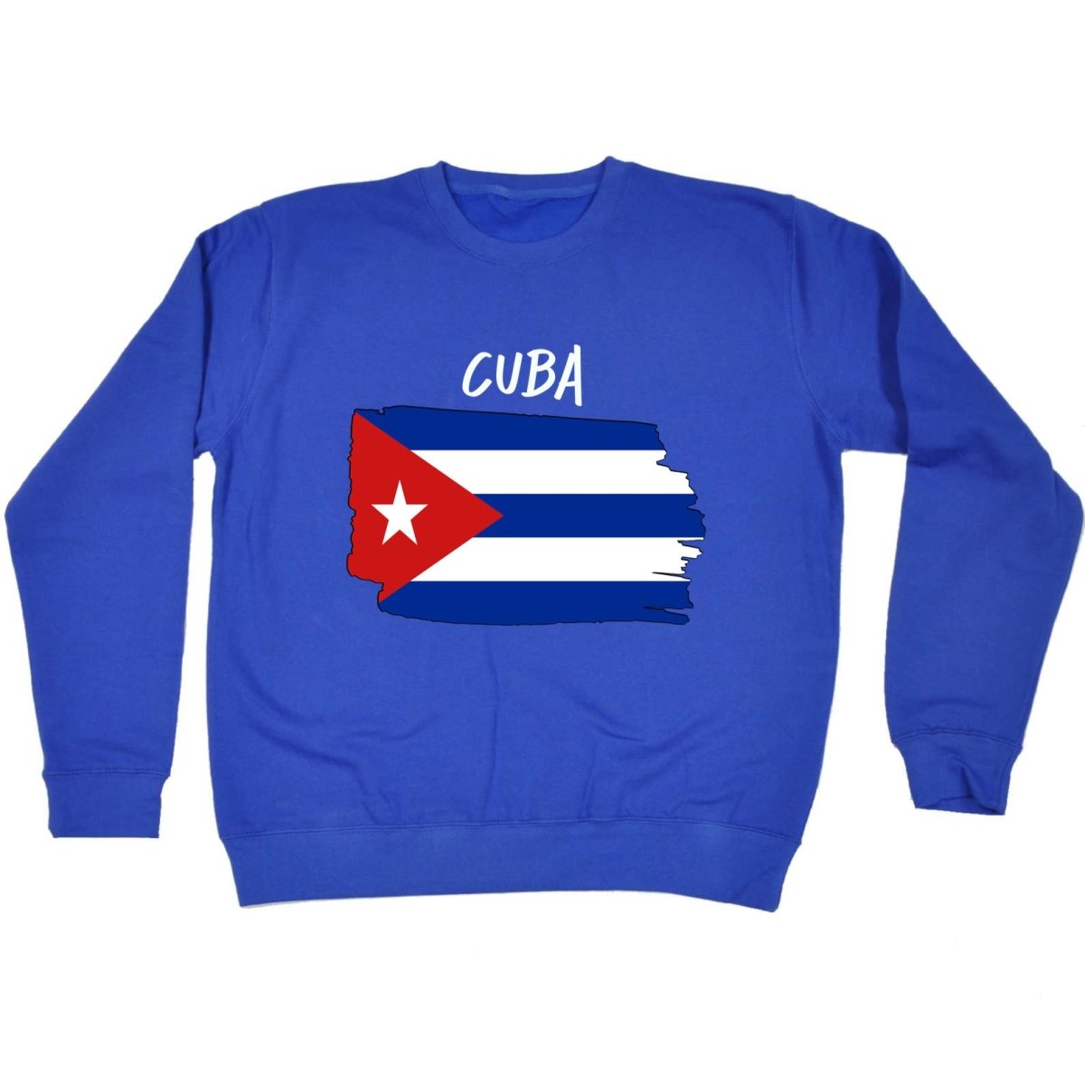 Cuba Country Flag Nationality - Sweatshirt - 123t Australia | Funny T-Shirts Mugs Novelty Gifts