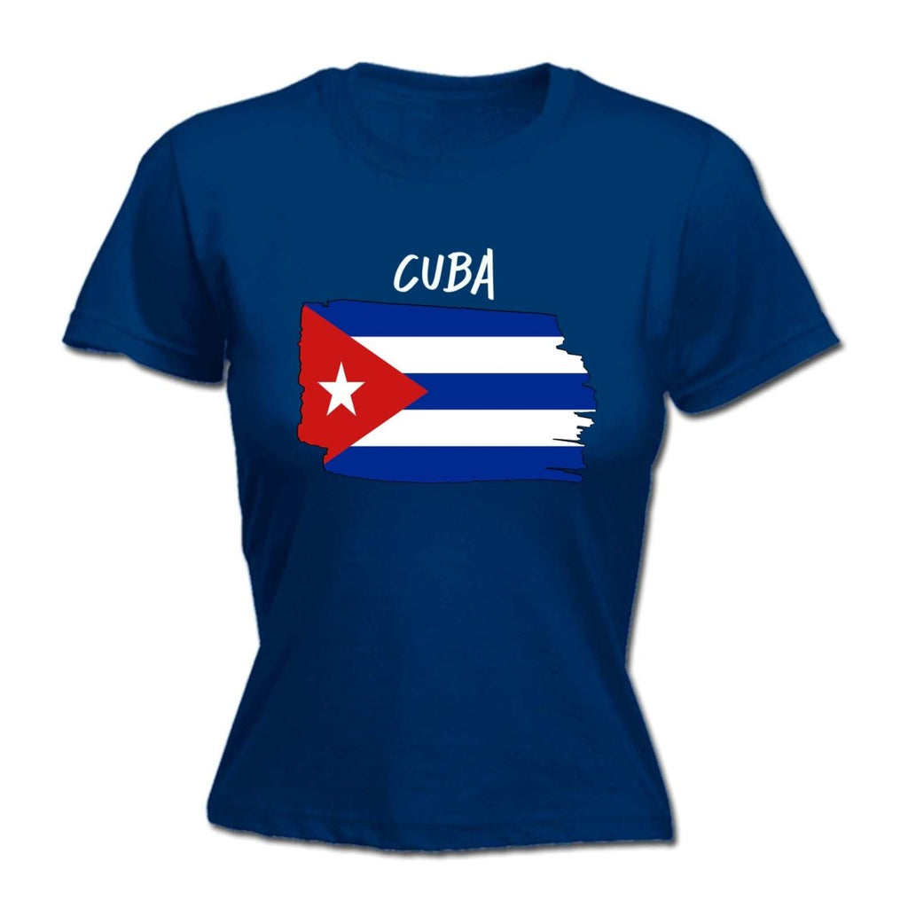 Cuba Country Flag Nationality - Womens T-Shirt T Shirt Tshirt - 123t Australia | Funny T-Shirts Mugs Novelty Gifts