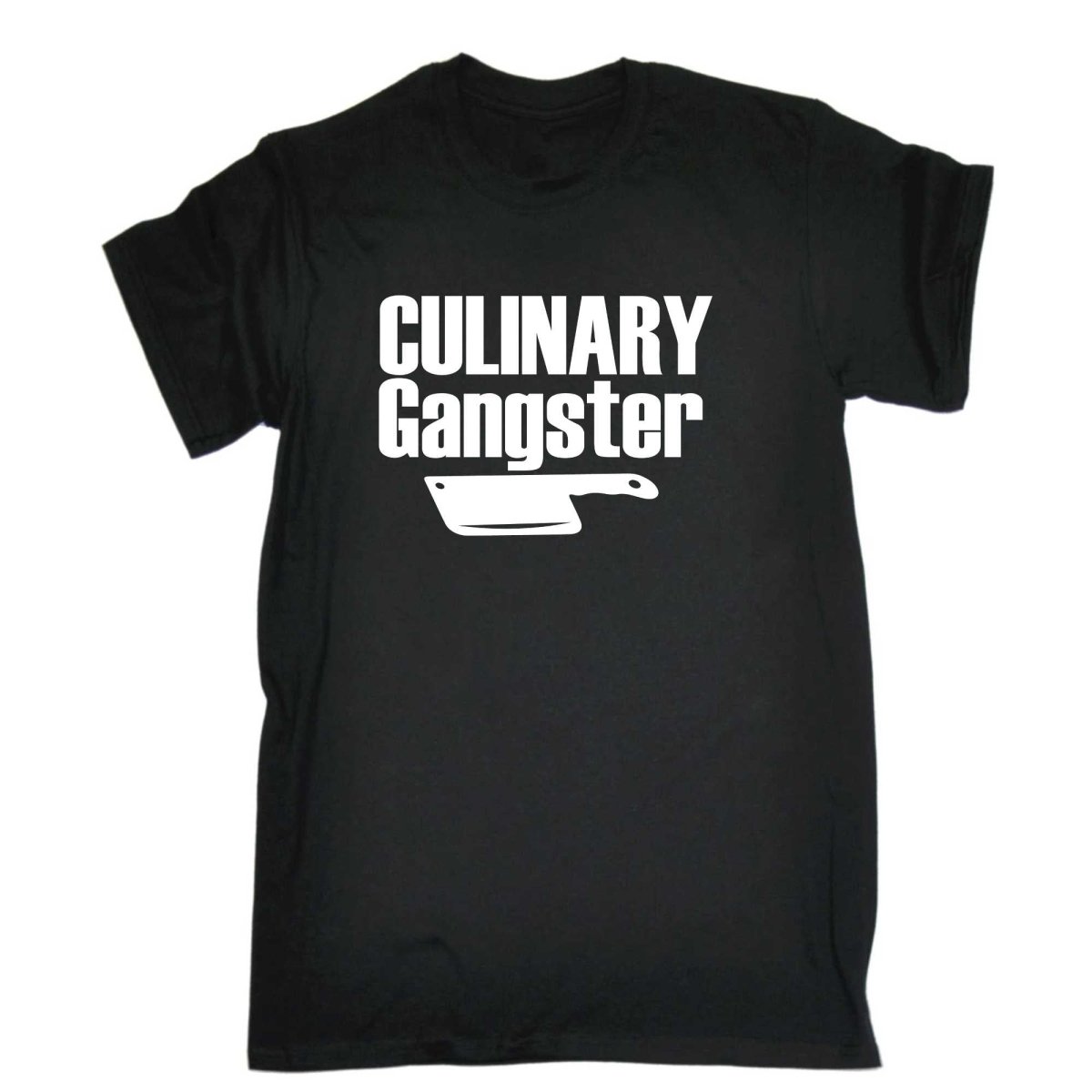 Culinary Gangster Knife V3 - Mens Funny T-Shirt Tshirts - 123t Australia | Funny T-Shirts Mugs Novelty Gifts