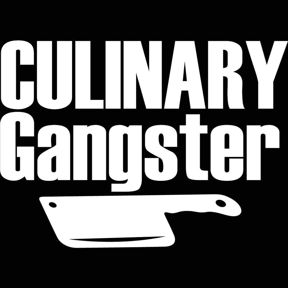 Culinary Gangster Knife V3 - Mens Funny T-Shirt Tshirts - 123t Australia | Funny T-Shirts Mugs Novelty Gifts