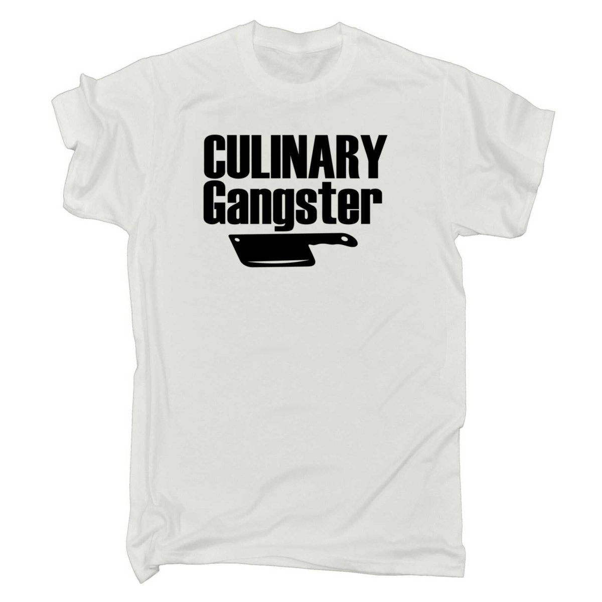 Culinary Gangster Knife V3 - Mens Funny T-Shirt Tshirts - 123t Australia | Funny T-Shirts Mugs Novelty Gifts
