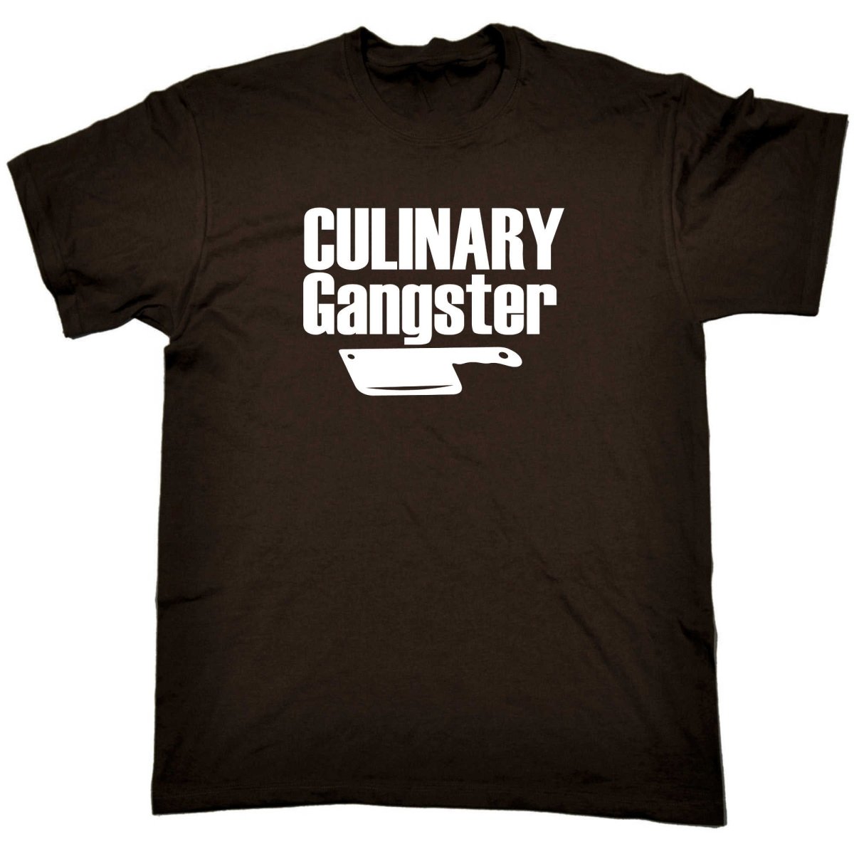Culinary Gangster Knife V3 - Mens Funny T-Shirt Tshirts - 123t Australia | Funny T-Shirts Mugs Novelty Gifts