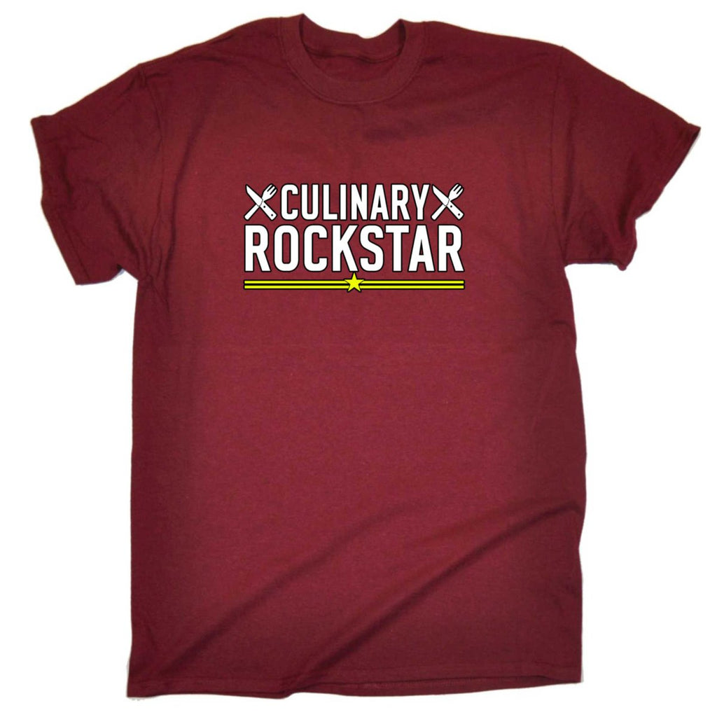 Culinary Rockstar Chef - Mens Funny T-Shirt Tshirts - 123t Australia | Funny T-Shirts Mugs Novelty Gifts