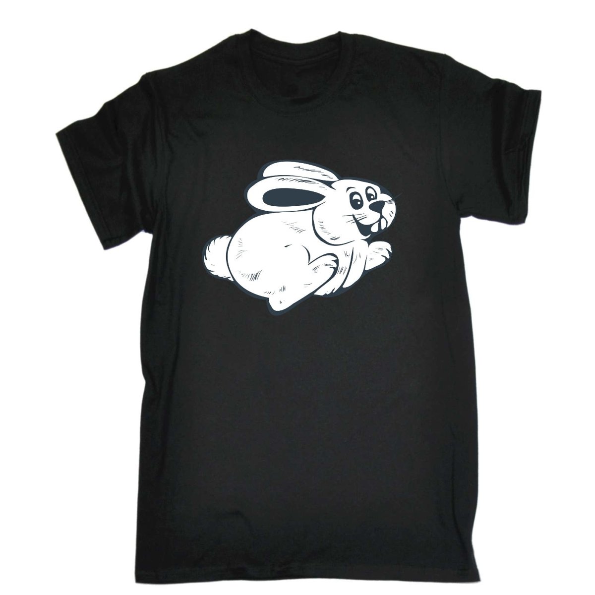 Cute Bunny Rabbit Animal - Mens Funny T-Shirt Tshirts Tee Shirt - 123t Australia | Funny T-Shirts Mugs Novelty Gifts