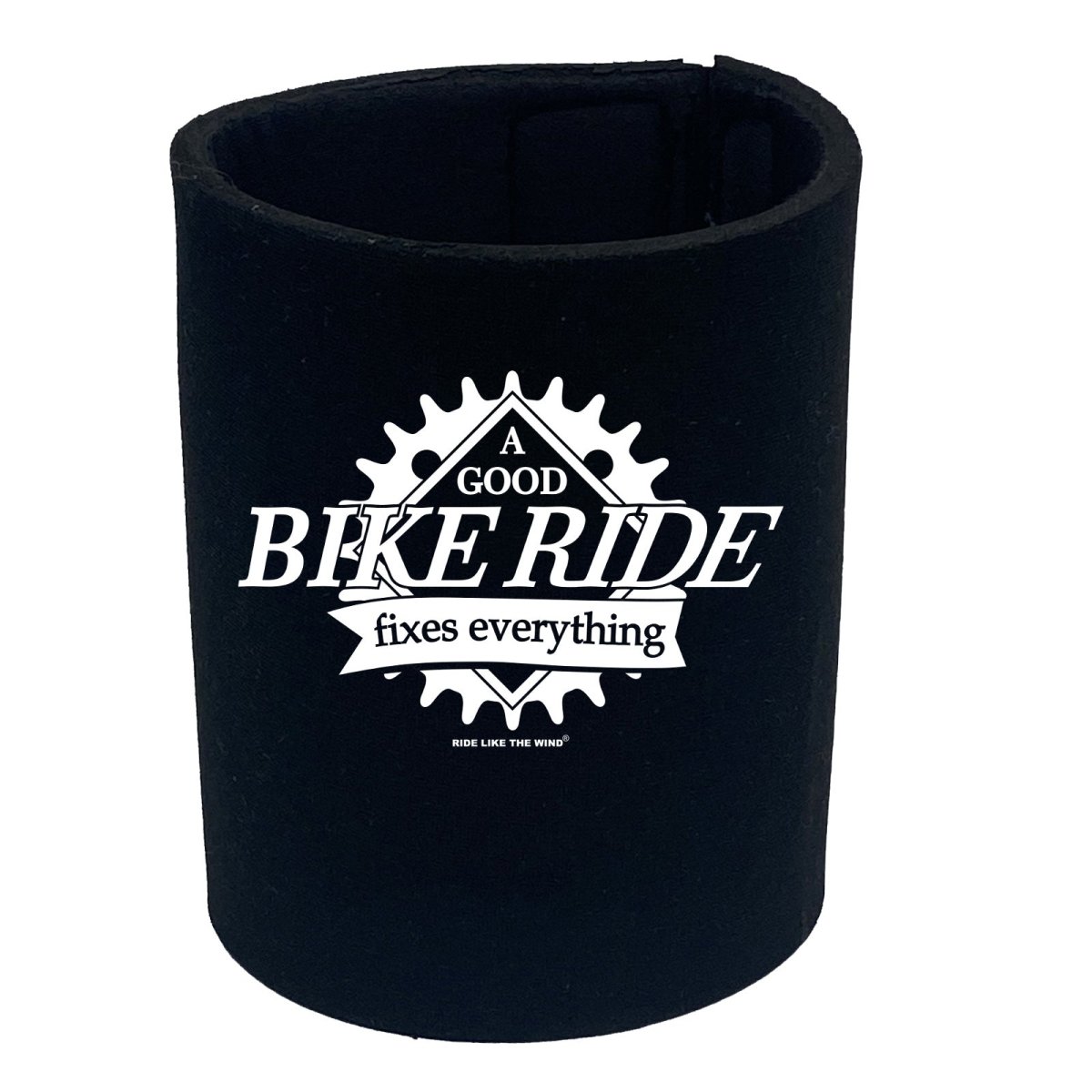 Cycling Rltw A Good Bike Ride Fixes Everything - Funny Novelty Stubby Holder - 123t Australia | Funny T-Shirts Mugs Novelty Gifts