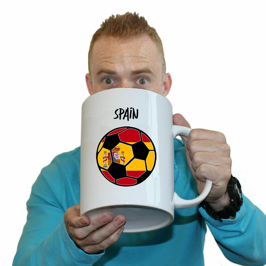 Spain Football - Funny Giant 2 Litre Mug