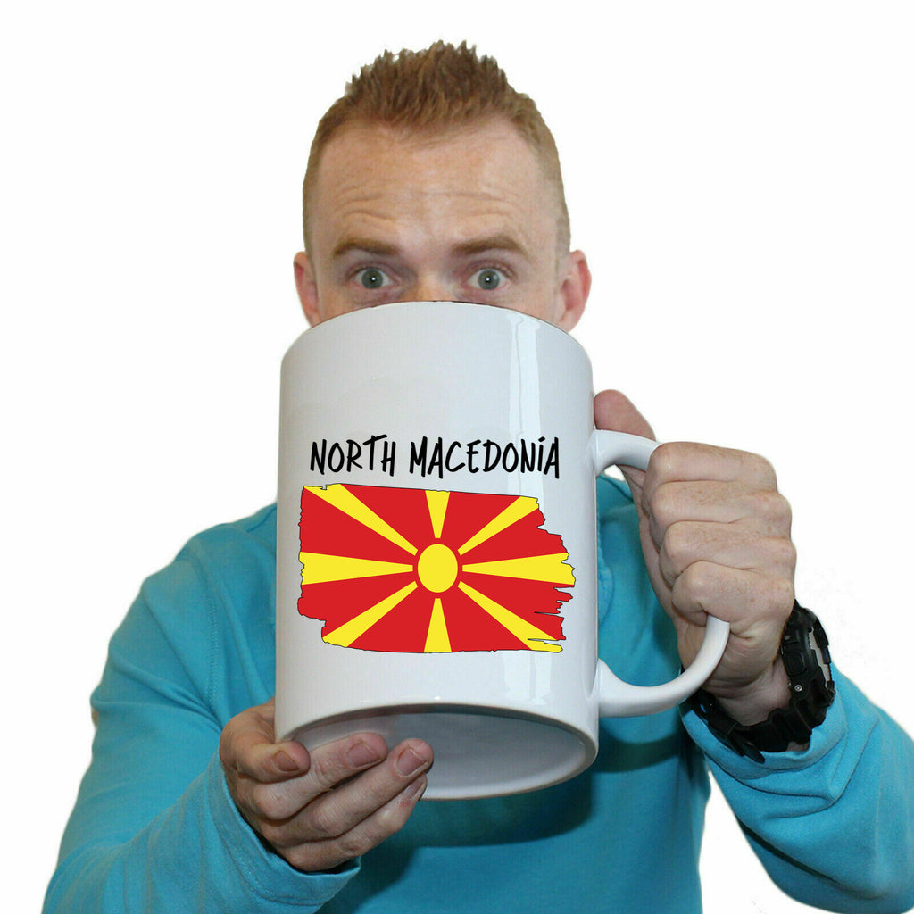 North Macedonia - Funny Giant 2 Litre Mug