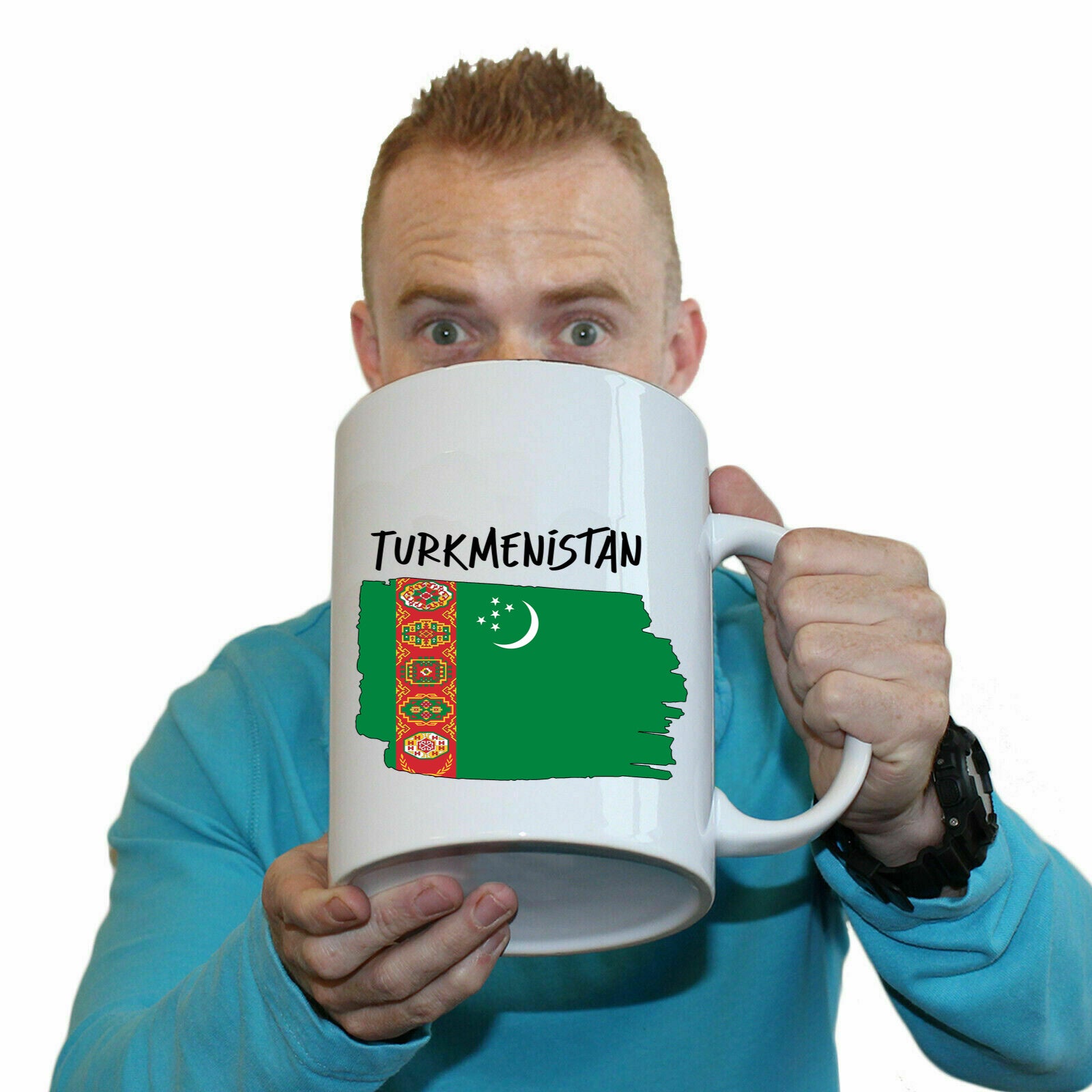 Turkmenistan - Funny Giant 2 Litre Mug