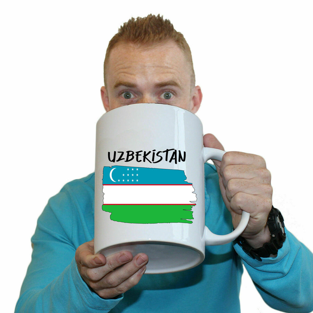 Uzbekistan - Funny Giant 2 Litre Mug