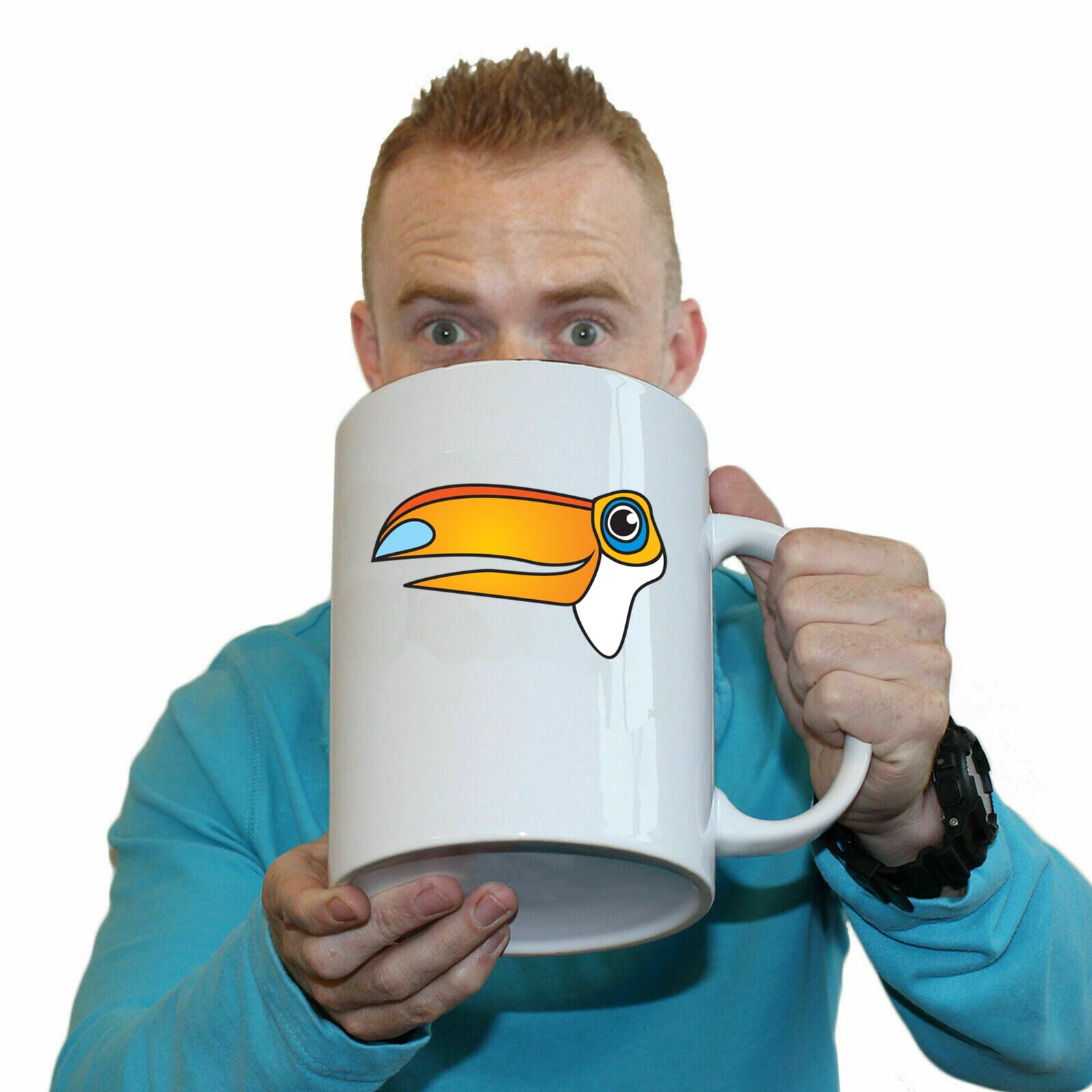Toucan Ani Mates - Funny Giant 2 Litre Mug