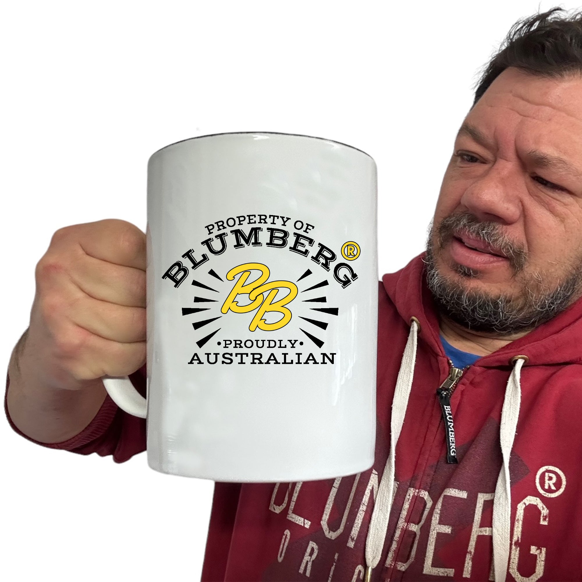 Blumberg Property Of Bb Australia - Funny Giant 2 Litre Mug