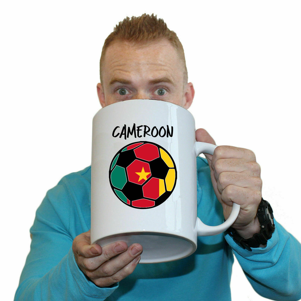Cameroon Football - Funny Giant 2 Litre Mug
