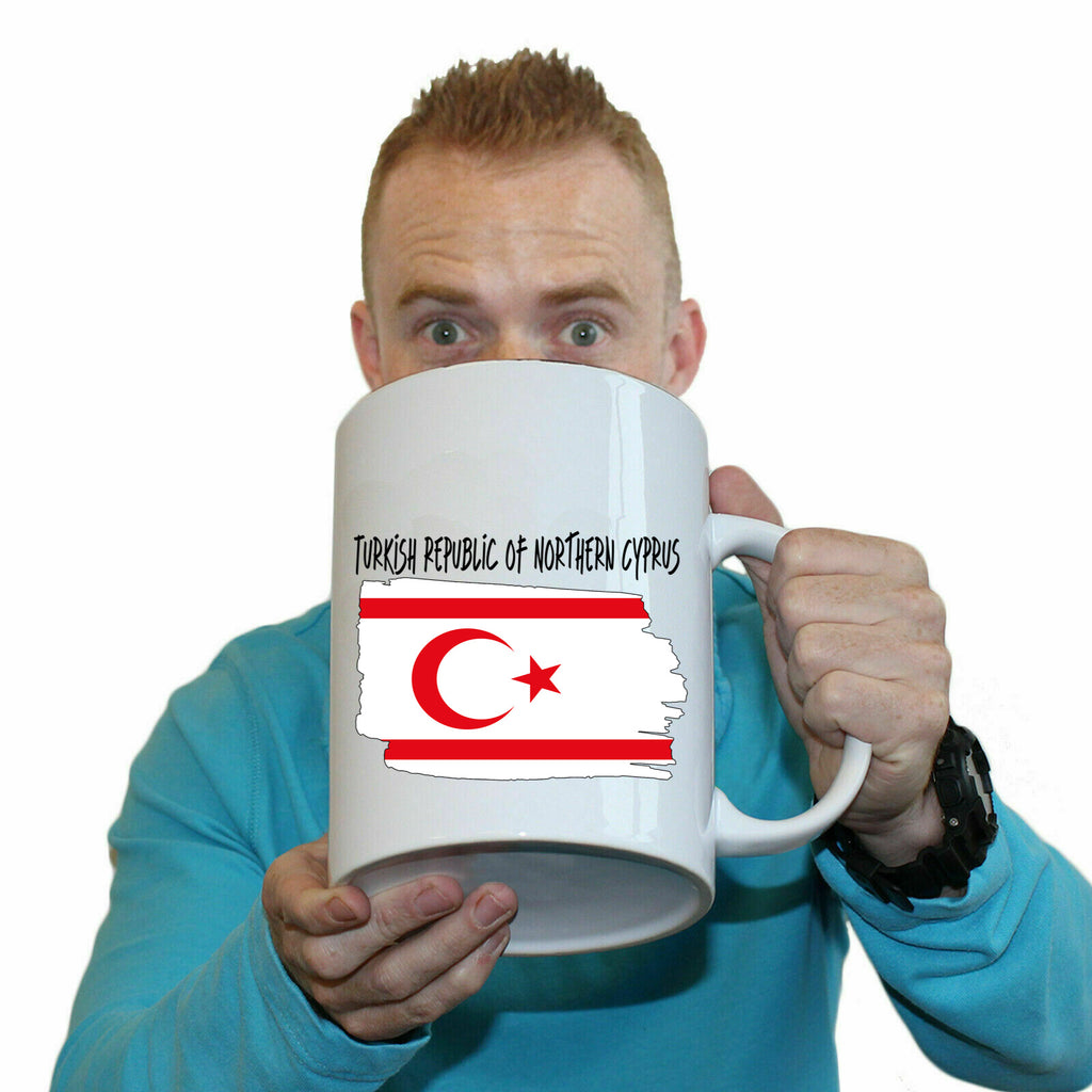 Turkish Republic Of Northern Cyprus - Funny Giant 2 Litre Mug