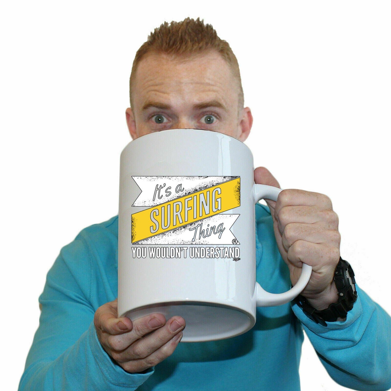 Its A Surfing Thing You Wouldnt Understand - Funny Giant 2 Litre Mug
