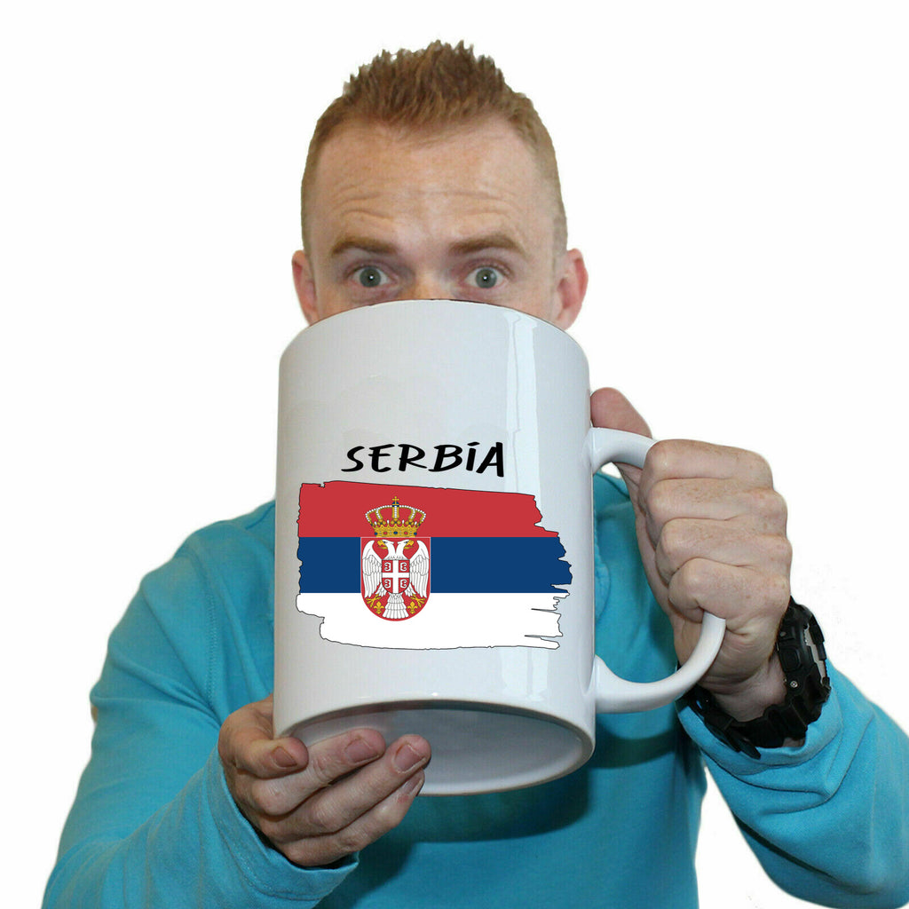 Serbia - Funny Giant 2 Litre Mug